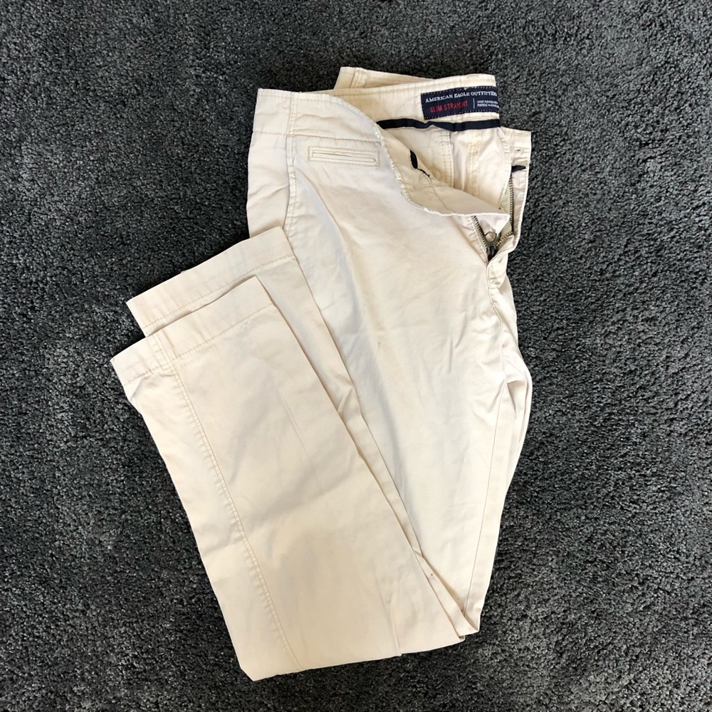 American Eagle - Slim Straight - Khaki Pants